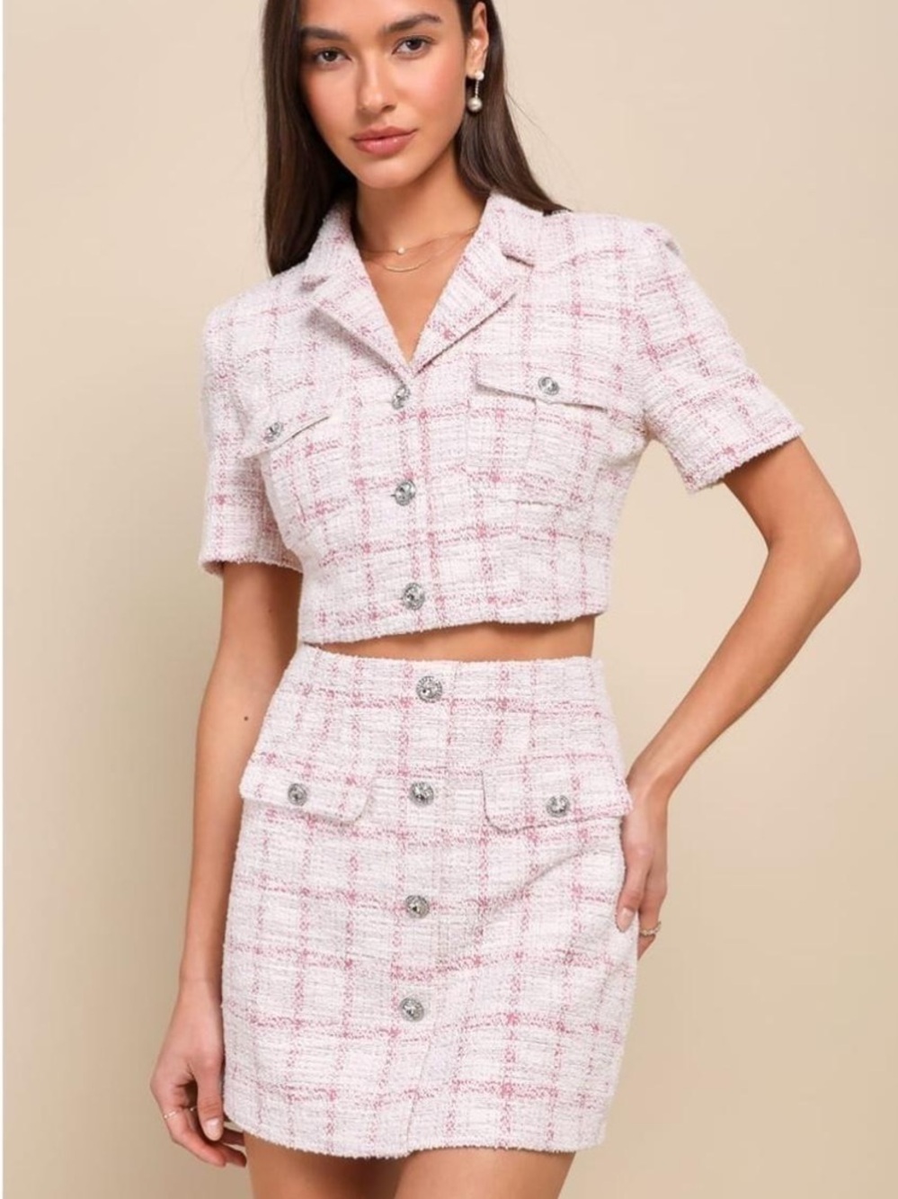 Lulus skirt set